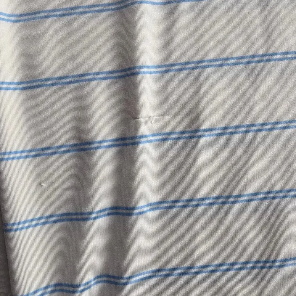 Bandon Dunes Golf Resort Eco Tek Striped Polo Size Large